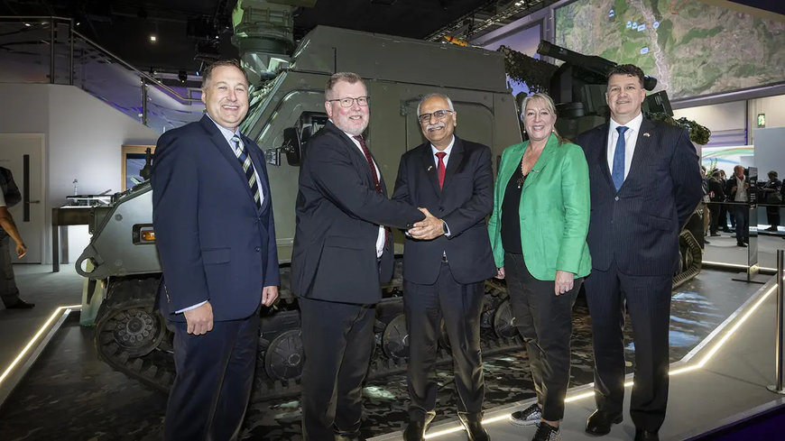 BAE SYSTEMS AND LARSEN & TOUBRO TEAM UP TO BRING BVS10 ALL-TERRAIN VEHICLE TO INDIA